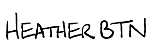 Heather BTN Font Image