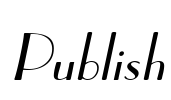 Publish Font Image