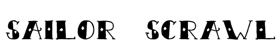Sailor Scrawl Font Image