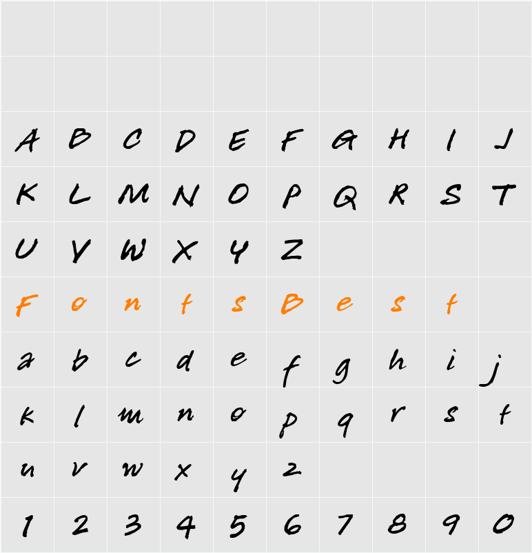 Freely Character Map
