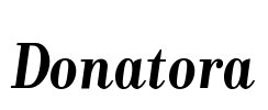 Donatora Font Image
