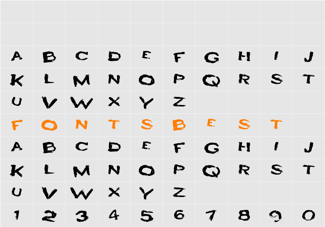 HEYRO fun Character Map