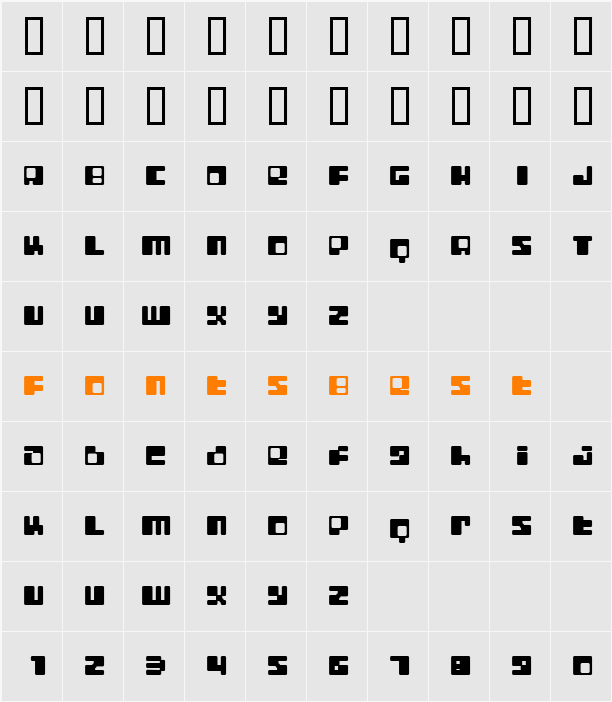 Digit Character Map