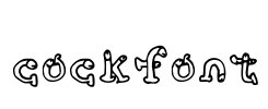 cockfont Font Image