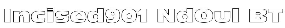 Incised901 NdOul BT Font Image