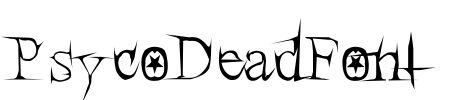 PsycoDeadFont