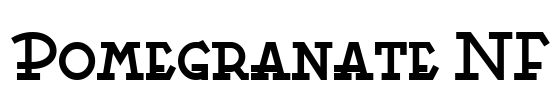Pomegranate NF Font Image