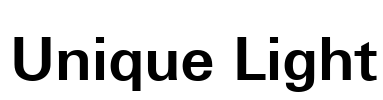 Unique Light Font Image