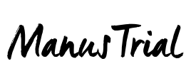 ManusTrial Font Image