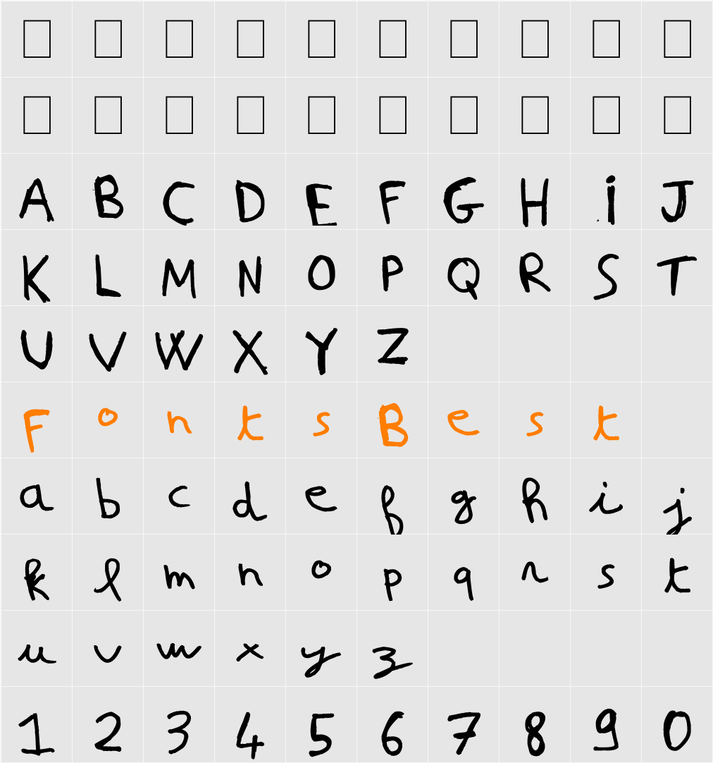 Nicolas Frespech Character Map