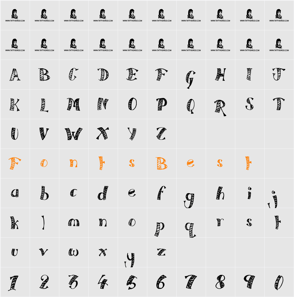 Every Freakin Night Character Map