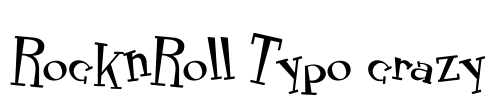 RocknRoll Typo crazy
