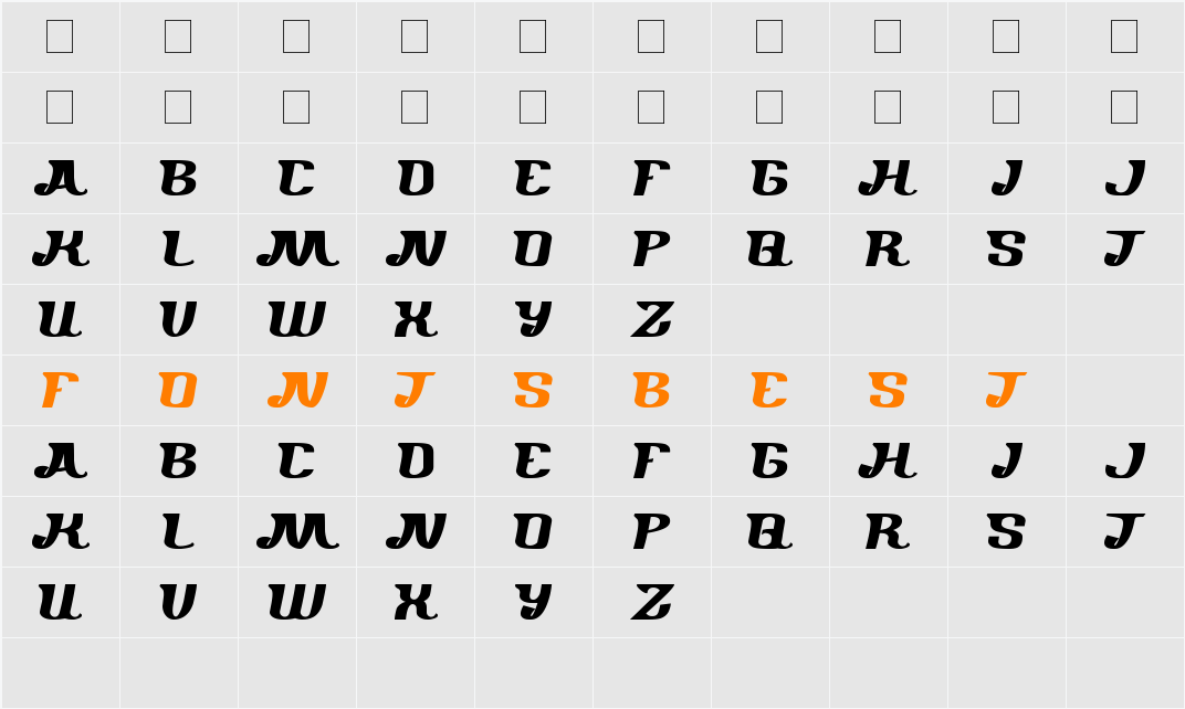 where are you Character Map