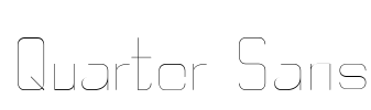 Quarter Sans