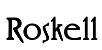 Roskell Font Image