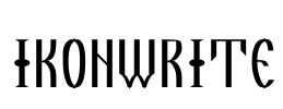 IkonWrite Font Image