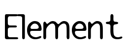 Element Font Image