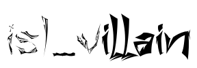 ISL_Villain Font Image