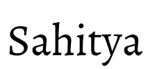 Sahitya Font Image