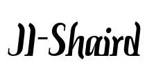 JI-Shaird Font Image