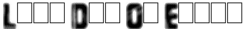 Last Day On Earth Font Image