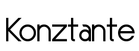 Konztante Font Image