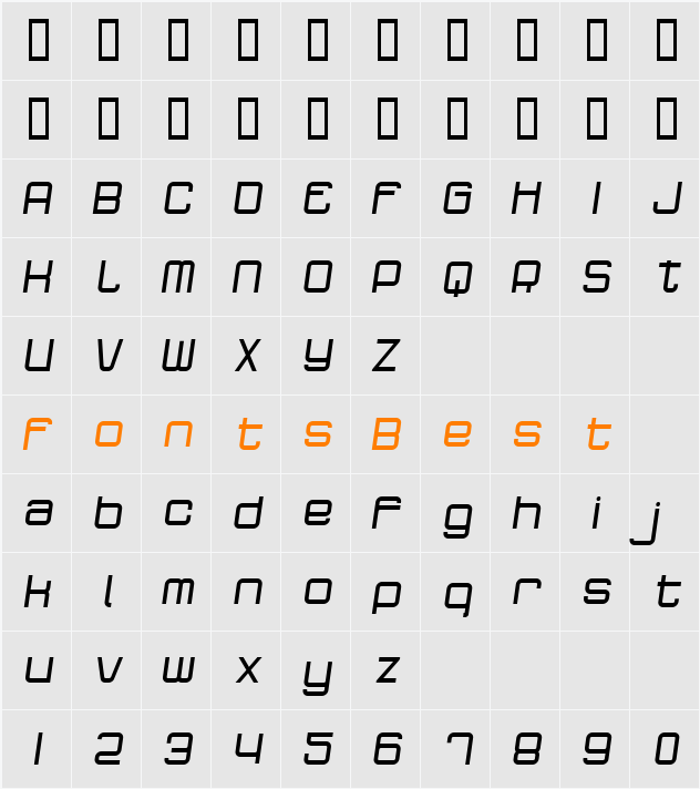 Dopenakedfoul Relaxed Character Map