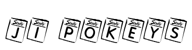 JI-Pokeys Font Image