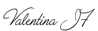 Valentina JF Font Image
