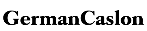 GermanCaslon