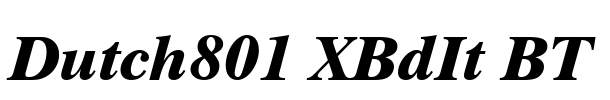 Dutch801 XBdIt BT