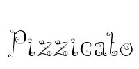 Pizzicato Font Image