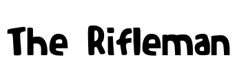 The Rifleman Font Image