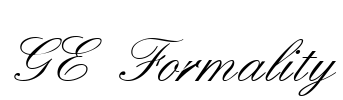 GE Formality