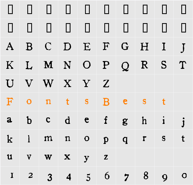 In_alphabet Character Map