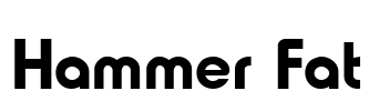 Hammer Fat Font Image
