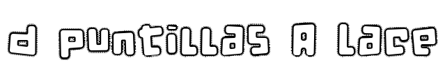 d puntillas A Lace