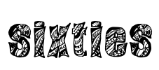 Sixties Font Image