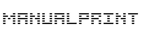 ManualPrint Font Image
