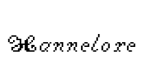 Hannelore Font Image
