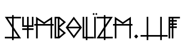Symbolïzm.ttf Font Image
