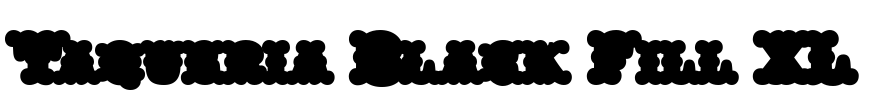 Taqueria Black Fill XL Font Image
