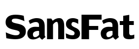 SansFat Font Image