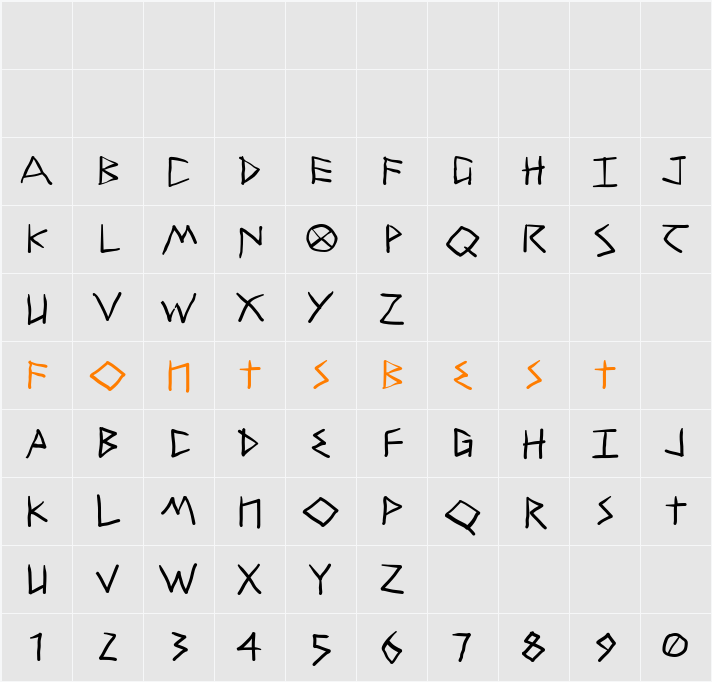Tremolo Character Map