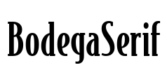 BodegaSerif Font Image