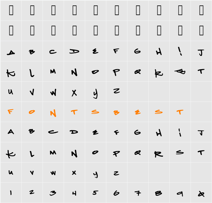 KetamineNightmares Character Map