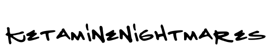 KetamineNightmares