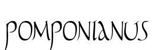 Pomponianus Font Image