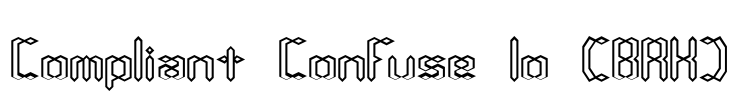 Compliant Confuse 1o (BRK)