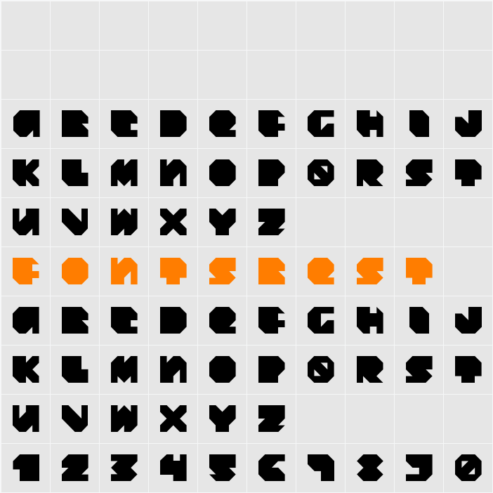 Daydream Daily Character Map